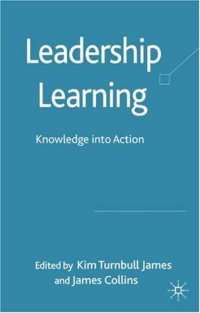 cover of the book Leadership Learning: Knowledge into Action