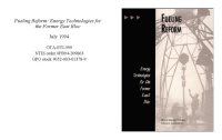 cover of the book Fueling Reform: Energy Technologies for the Former East Bloc