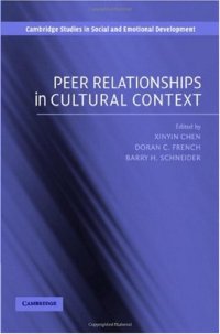 cover of the book Peer Relationships in Cultural Context