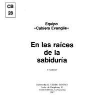 cover of the book En las Raices de la Sabiduria