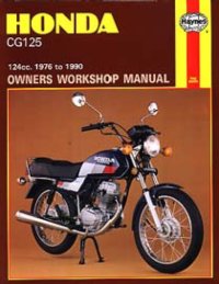 cover of the book Honda CG125 (1976 to 1990) 124cc Owner's Workshop Manual (Haynes Manuals)