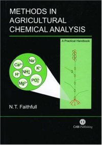 cover of the book Methods in Agricultural Chemical Analysis: A Practical Handbook  (CABI Publishing)