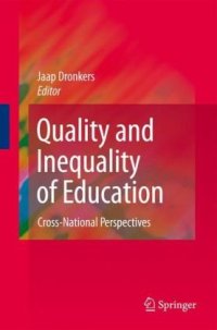 cover of the book Quality and Inequality of Education: Cross-National Perspectives