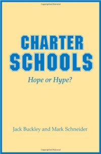 cover of the book Charter Schools: Hope or Hype?