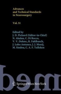 cover of the book Advances and Technical Standards in Neurosurgery Volume 31