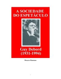 cover of the book A Sociedade do Espetaculo