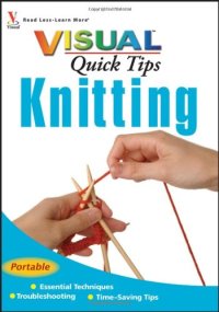 cover of the book Knitting VISUAL Quick Tips