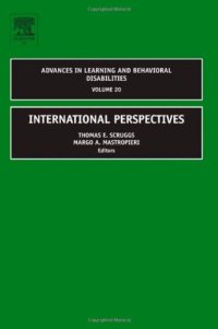 cover of the book International Perspectives, Volume 20 (Advances in Learning and Behavioral Disabilities)