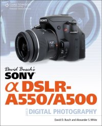 cover of the book David Busch's Sony Alpha DSLR-A550 A500 Guide to Digital Photography