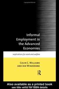 cover of the book Informal Employment in Advanced Economies: Implications for Work and Welfare