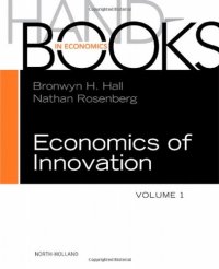 cover of the book Handbook of the Economics of Innovation, Volume 1 (Handbooks in Economics)