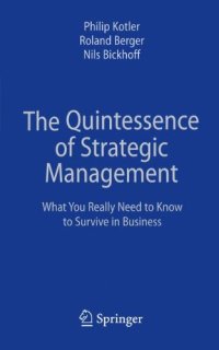 cover of the book The Quintessence of Strategic Management: What You Really Need to Know to Survive in Business