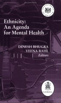 cover of the book Ethnicity: An Agenda for Mental Health