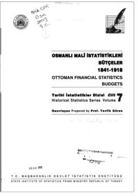 cover of the book Tarihi Istatistikler Serisi Cilt  7