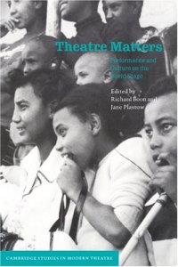 cover of the book Theatre Matters: Performance and Culture on the World Stage