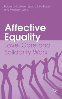 cover of the book Affective Equality: Love, Care and Injustice