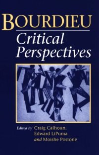 cover of the book Bourdieu: Critical Perspectives