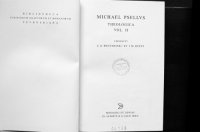 cover of the book Michaelis Pselli Theologica, Vol. II