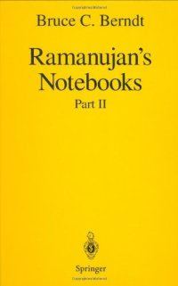 cover of the book Ramanujan's Notebooks