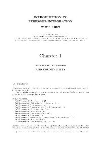 cover of the book Introduction to Lebesgue integration