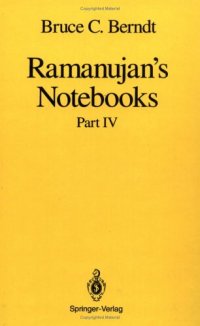 cover of the book Ramanujan's Notebooks