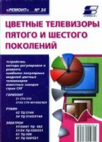 cover of the book Телевизоры пятого и шестого поколений «Рубин», «Горизонт», «Электрон»