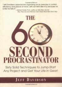 cover of the book The 60-Second Procrastinator