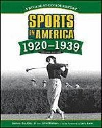 cover of the book Sports in America 1920 to 1939, 2nd Edition