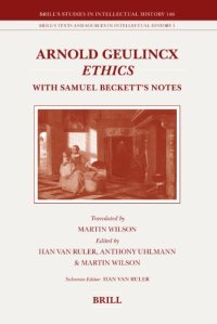 cover of the book Arnold Geulincx: Ethics