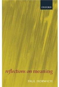 cover of the book Reflections on Meaning