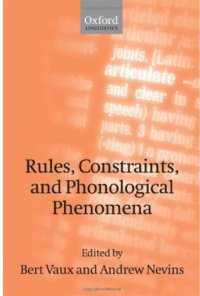 cover of the book Rules, Constraints, and Phonological Phenomena