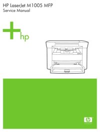 cover of the book HP LaserJet M1005 MFP Service Manual