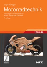 cover of the book Motorradtechnik: Grundlagen und Konzepte von Motor, Antrieb und Fahrwerk