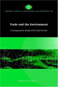 cover of the book Trade and the Environment: A Comparative Study of EC and US Law