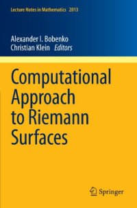 cover of the book Computational Approach to Riemann Surfaces