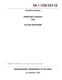 cover of the book Operator's Manual for UH-60Q Helicopter