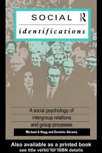 cover of the book Social Identifications: A Social Psychology of Intergroup Relations and Group Processes