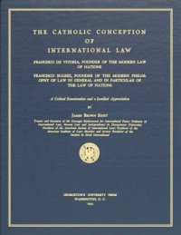 cover of the book The Catholic Conception of International Law