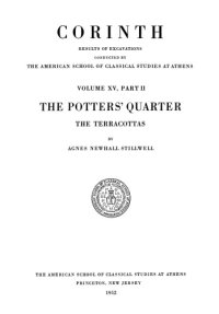 cover of the book The Potters' Quarter: The Terracottas (Corinth vol.15.2)