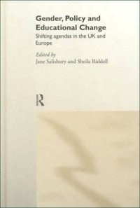 cover of the book Gender, Policy and Educational Change: Shifting Agendas in the UK and Europe