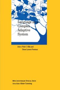 cover of the book Language as a Complex Adaptive System (Best of Language Learning Series)