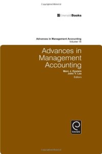 cover of the book Advances in Management Accounting