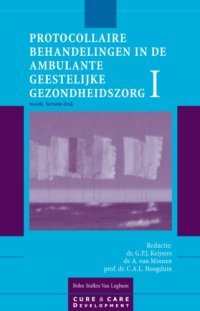 cover of the book Protocollairebehandelingen inde ambulante geestelijke gezondheidszorg I, tweede druk