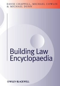 cover of the book Building Law Encyclopaedia