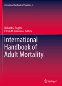 cover of the book International Handbook of Adult Mortality