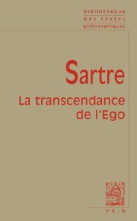 cover of the book La Transcendance de l'ego