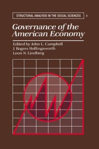 cover of the book Governance of the American Economy (Structural Analysis in the Social Sciences)