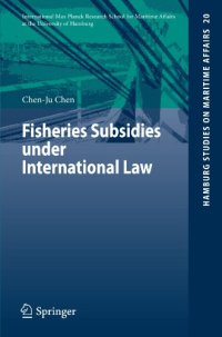 cover of the book Fisheries Subsidies under International Law