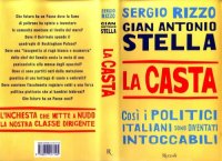 cover of the book La casta: cosi i politici italiani sono diventati intoccabili