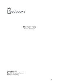 cover of the book The Black Tulip